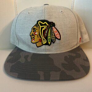 Chicago Blackhawks Camo Snapback